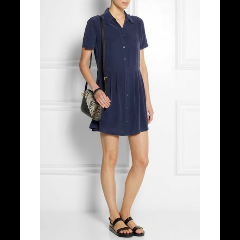 Equipment Black Naomi Dress